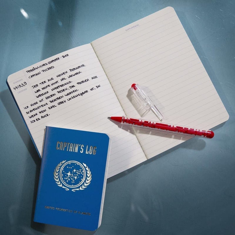 The Unemployed Philosophers Guild Star Trek Captain's Log Large Notebook - Image 2