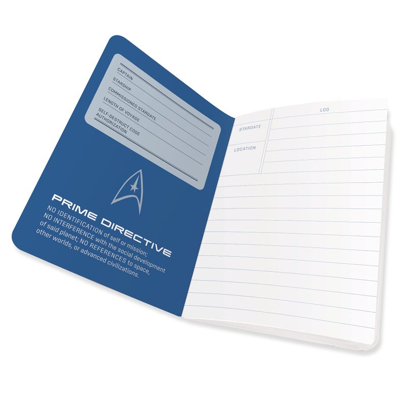 The Unemployed Philosophers Guild Star Trek Captain's Log Large Notebook - Image 3