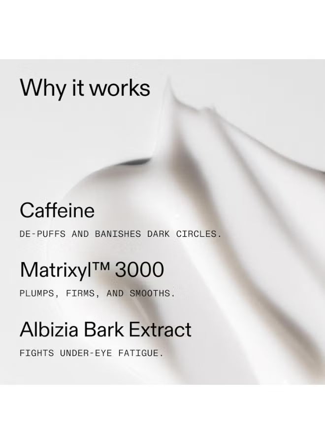 The INKEY List Caffeine Eye Cream, Reduce Eye Puffiness and Dark Circle, Blur Fine Lines, 0.5 fl oz - Image 3