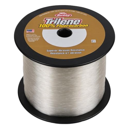 Berkley Trilene® 100% Fluorocarbon, Clear, 20lb | 9kg, 2000yd | 1828m Fishing Line, Suitable for Freshwater Environments - Image 1