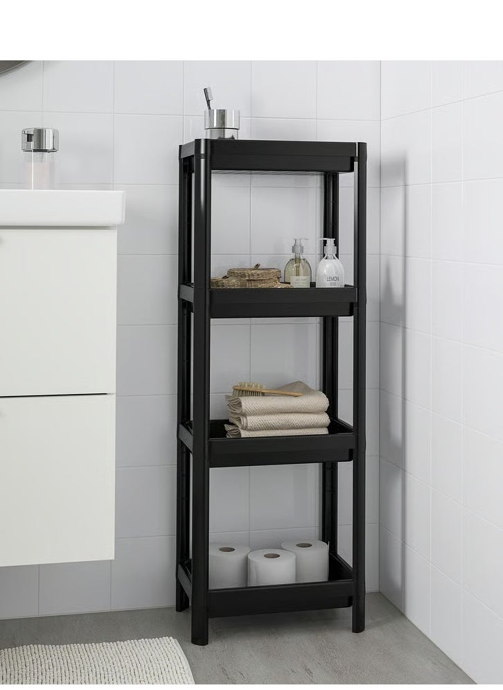 kitchen storage rack 4 Layer Plastic