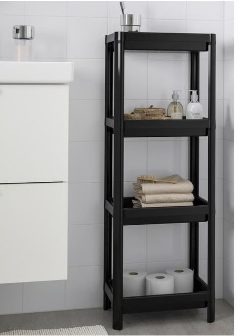 kitchen storage rack 4 Layer Plastic