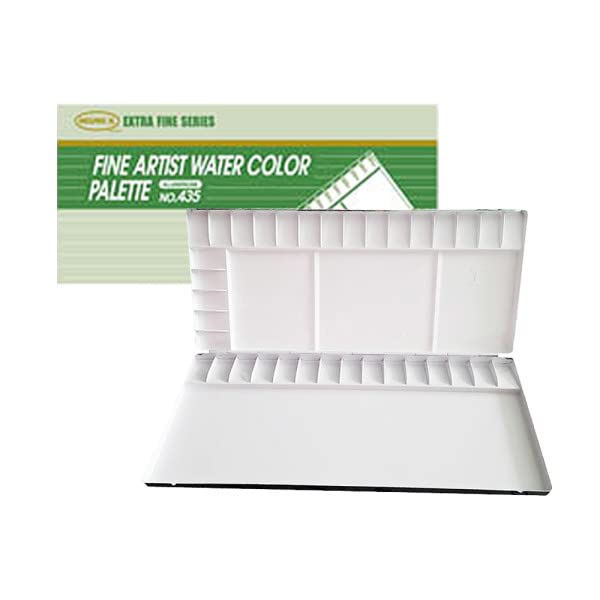 Heung Il Aluminum Watercolor Palette 13202630353965 Compartments Painting AL435