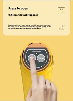 عربست مضخة المياه المعبأة الكهربائية الذكية Little Yellow Duck ، موزع المياه الأوتوماتيكي المنزلي  - Image 3