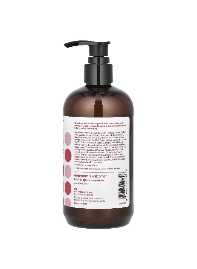 Everyone, Hand Soap, Ruby Grapefruit, 12.75 fl oz (377 ml) - Image 2