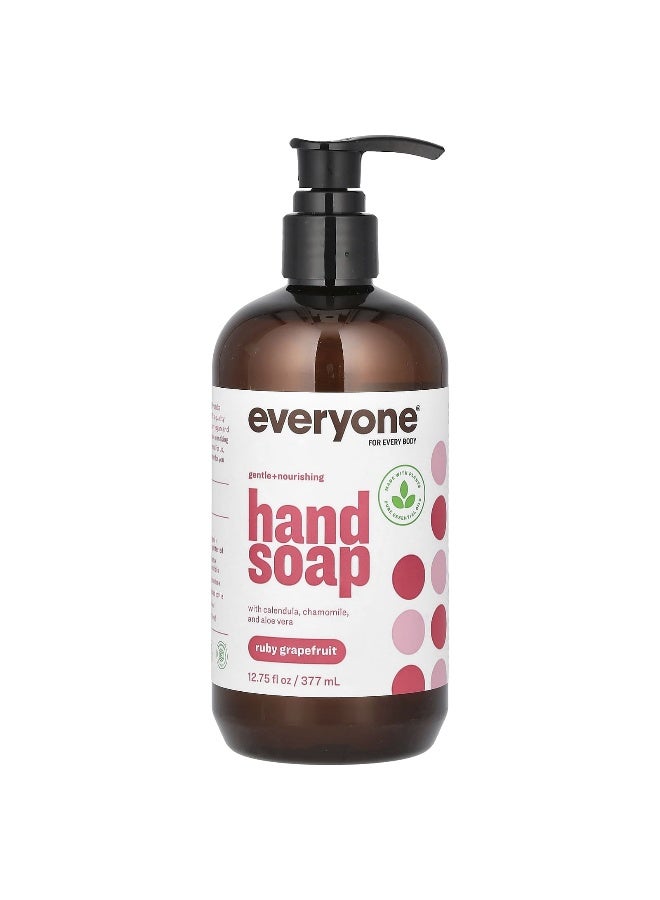 Everyone, Hand Soap, Ruby Grapefruit, 12.75 fl oz (377 ml) - Image 1