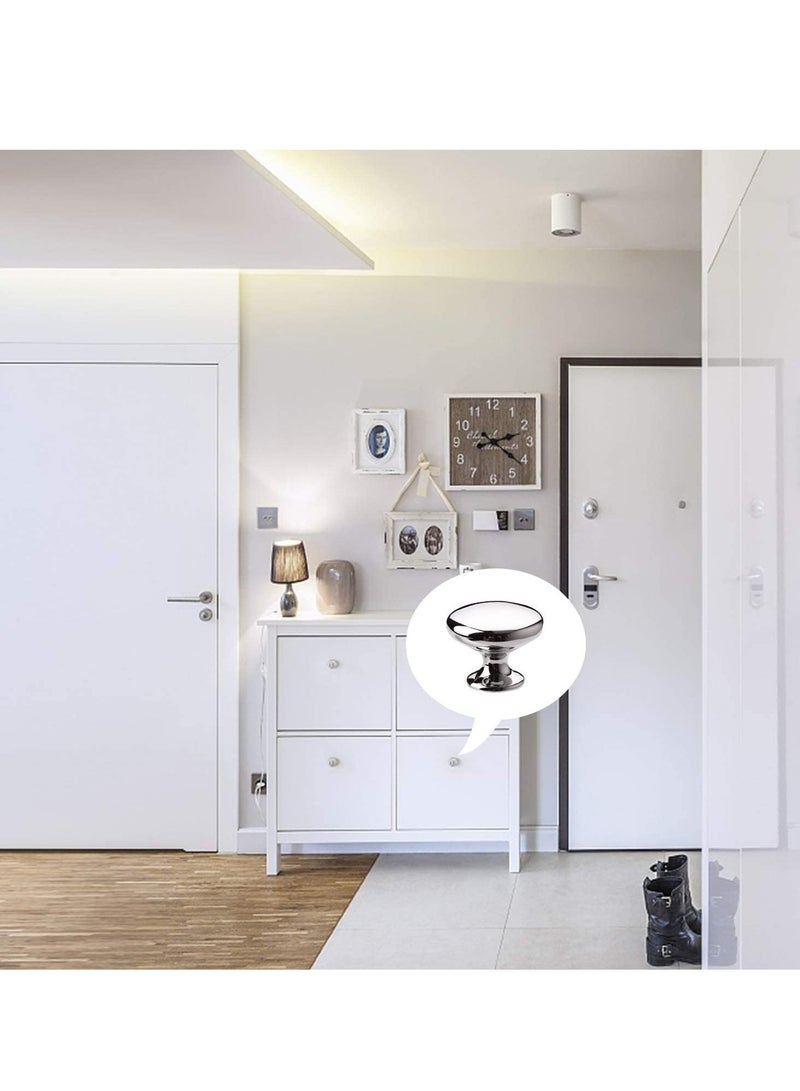 إسكدنيا 4 حزمة مقابس دائرية لأبواب وأدرجات المطبخ، أدراج الخزانات والمرابع - Image 3