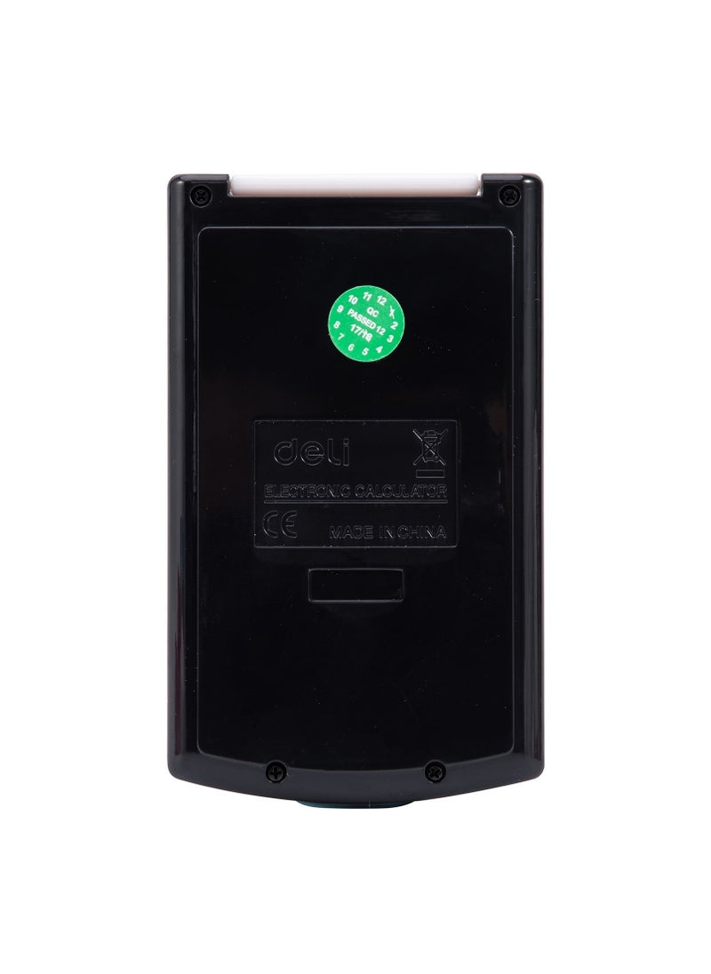 Deli Deli Calculator - 8 Digits, Durable Plastic, Black, E39217  - Image 5