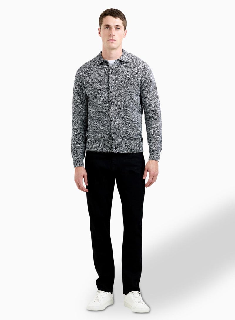 فرنش كونكشن كارديجان ميلانج بأكمام طويلة - Image 4