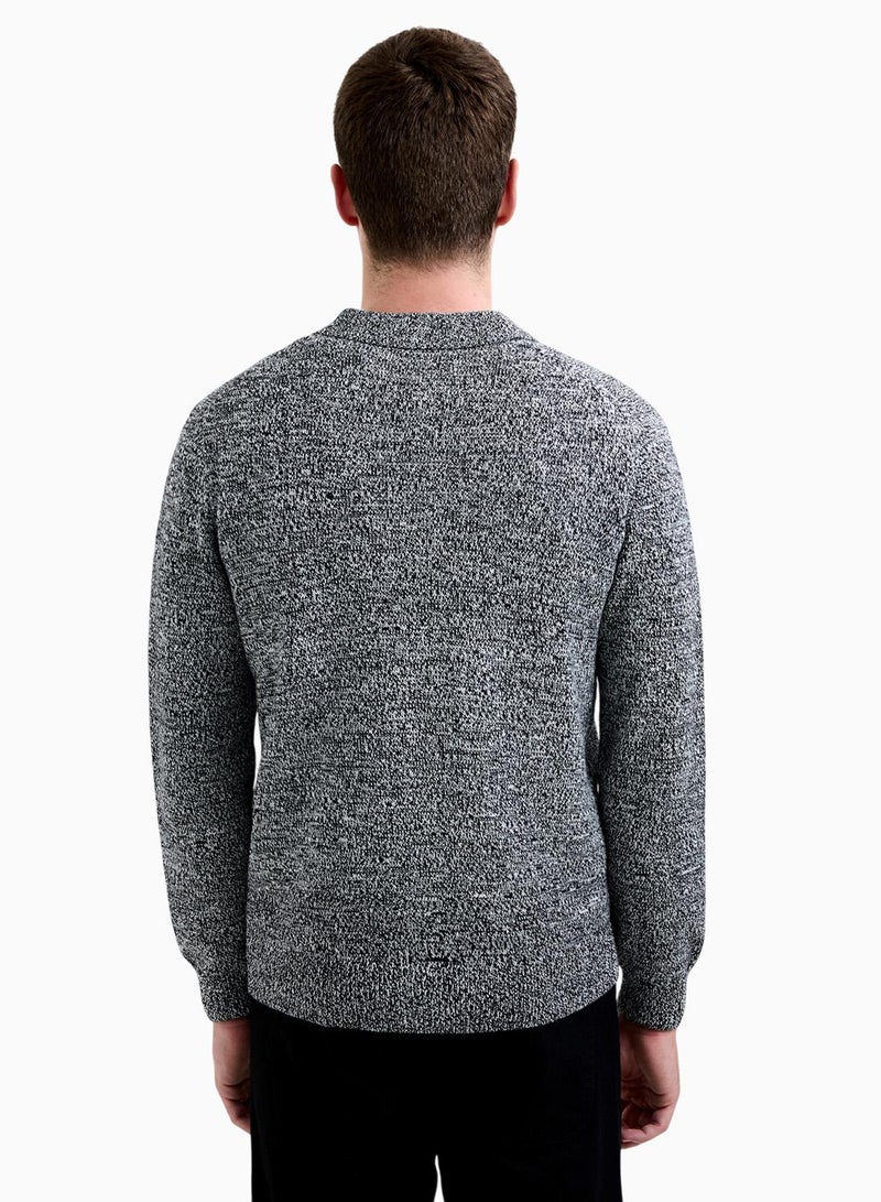 فرنش كونكشن كارديجان ميلانج بأكمام طويلة - Image 2