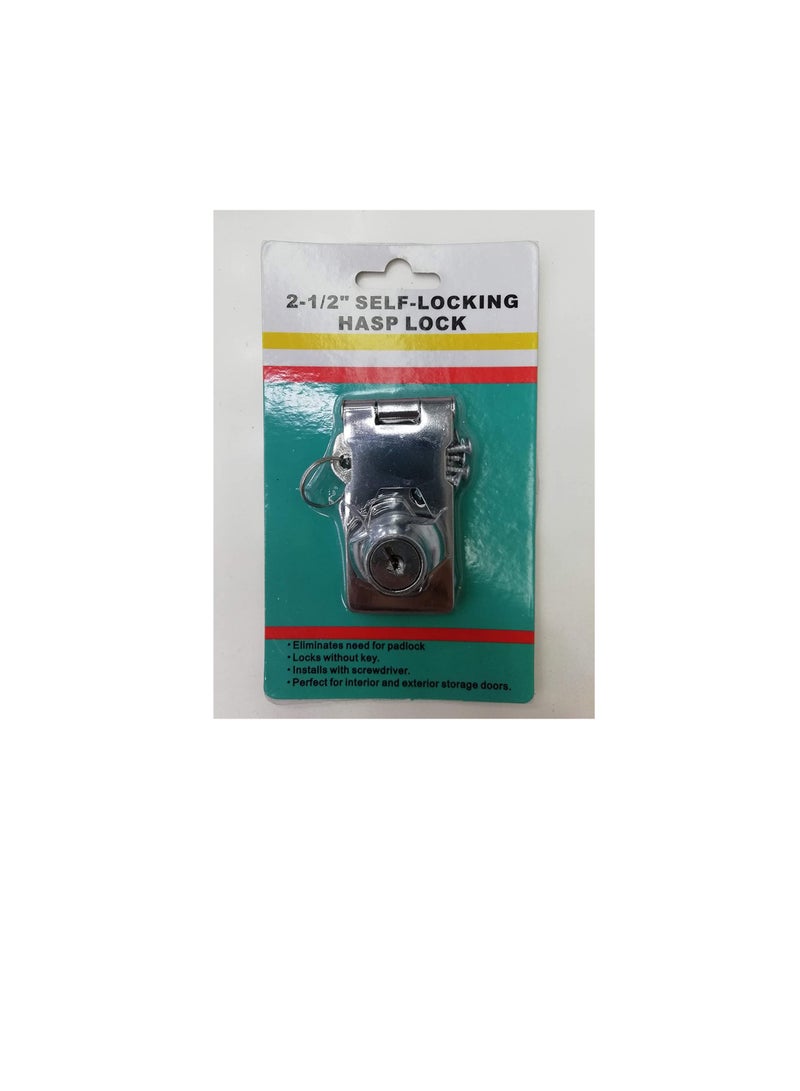 ROBUSTLINE HASP and Staple with Lock 2.5 inch - Image 1
