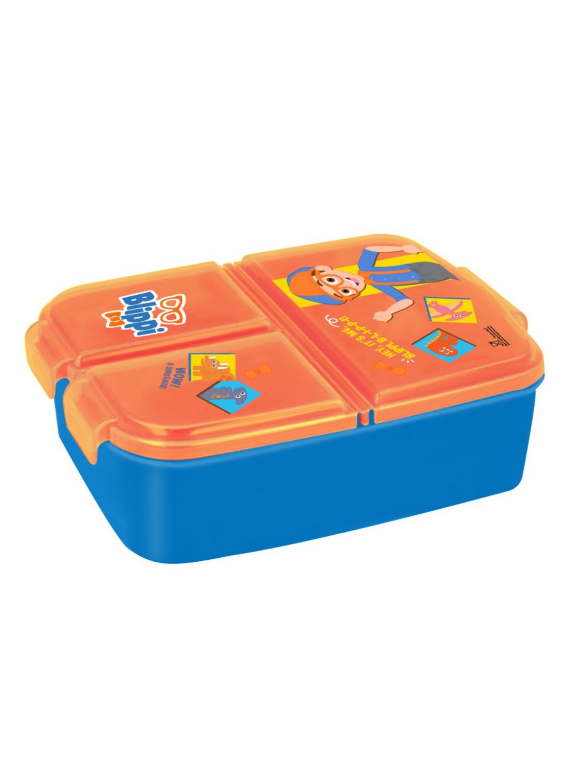 Blippi Divided Plastic Lunch Box | Best Price KSA | Riyadh, Jeddah