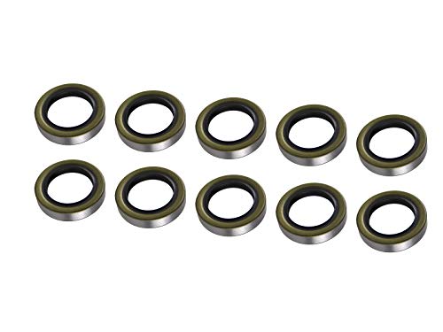 Lippert Components Lippert Replacement Double Lip Grease Seal for 1,250 to 8,000-lb. RV Trailer Axles, 1.72" Inner Diameter, 10-Pack - 122087 - Image 4