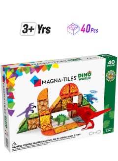 MAGNA-TILES Dino World 40 Piece Set  - Image 1