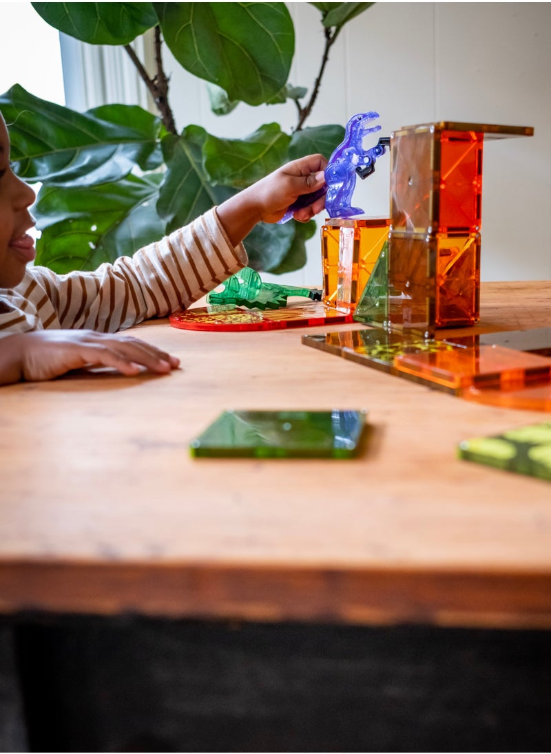 MAGNA-TILES - Dino World 40 Piece Set - Image 1