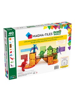 MAGNA-TILES Dino World 40 Piece Set  - Image 2
