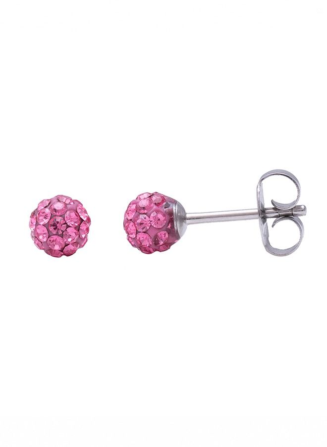 Studex 4.5MM Fireball - Rose Allergy-Free Stainless Steel Ear Studs - Image 3