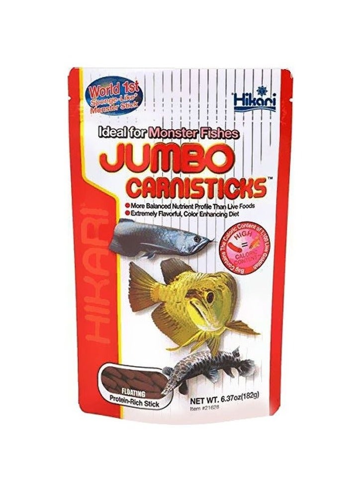 Jumbo Carnisticks Floating Fish Food - 182g