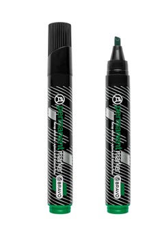Bravo marker permanent-chisel tip Marker - Green - 1pcs