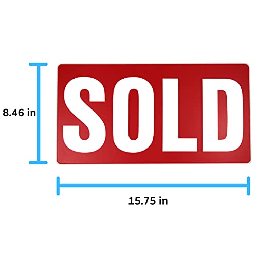Pulse Brands New Home Sign - Just Sold - Social Media Photo Props for Realtors and Home Owners - Image 2