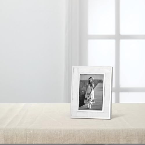 Reed & Barton Mother Pearl Frame, 5 x 7 Inch, Metallic - Image 2