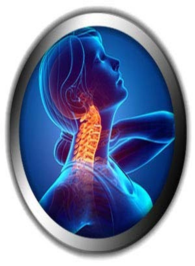 METRON- Universal Orthopedic Contoured Cervical Pillow |Size: 19”x12”x(4”-2”) | Comfort Level Firm Support - Image 2