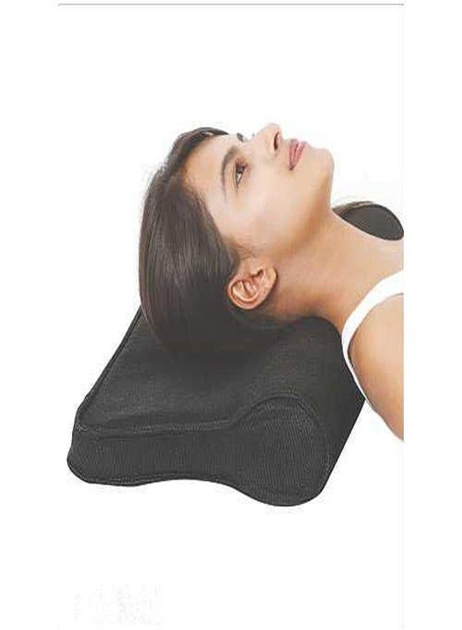 METRON- Universal Orthopedic Contoured Cervical Pillow |Size: 19”x12”x(4”-2”) | Comfort Level Firm Support - Image 1