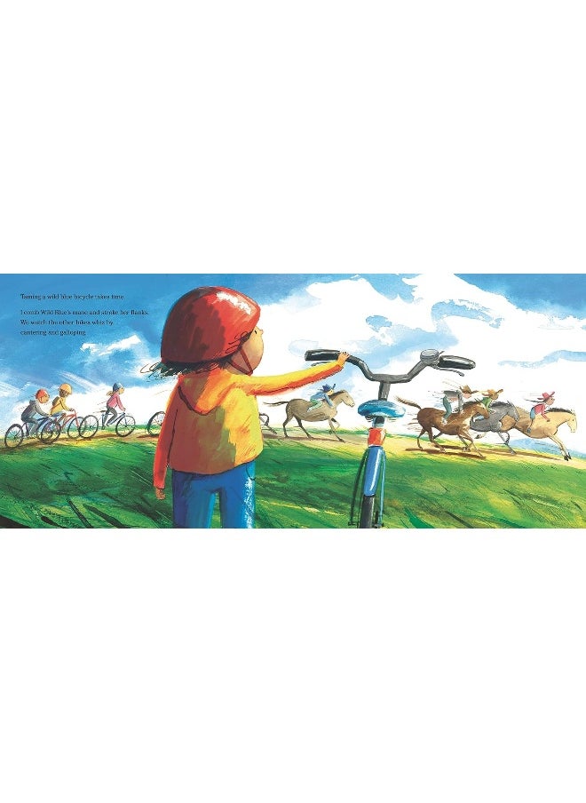 null - Wild Blue: Taming a Big-Kid Bike: An encouraging story of tackling new experiences with creativity and patience - Image 1
