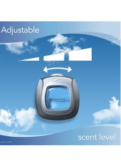 febreze Febreze Car Clip On Air Freshener Cotton/Blossom 5 Pack  - Image 3