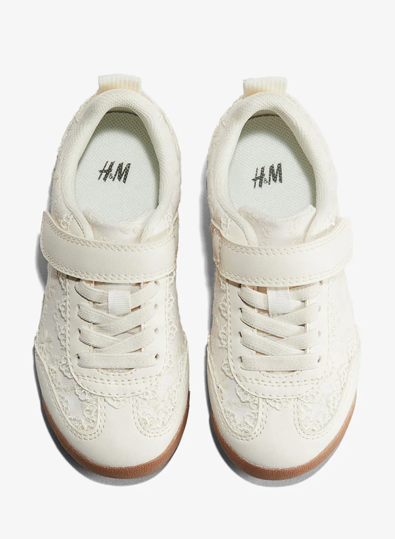 H&M Lace-detail trainers