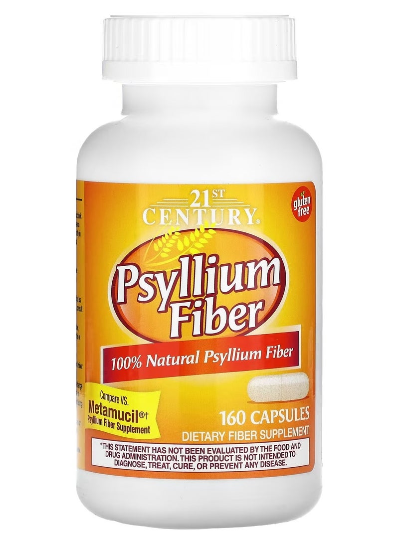 القرن الحادي والعشرين، ألياف السيليوم، 160 كبسولة
