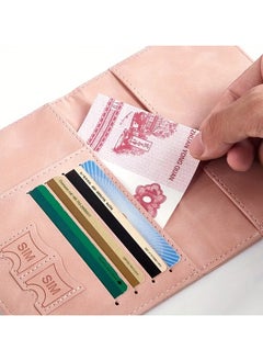 NIBEMINENT حامل جواز سفر RFID 1 قطعة، محفظة جواز سفر نحيفة، سطح جلدي، محفظة متعددة الوظائف، حامل جواز سفر للسفر، حامل بطاقات لطيف  - Image 5