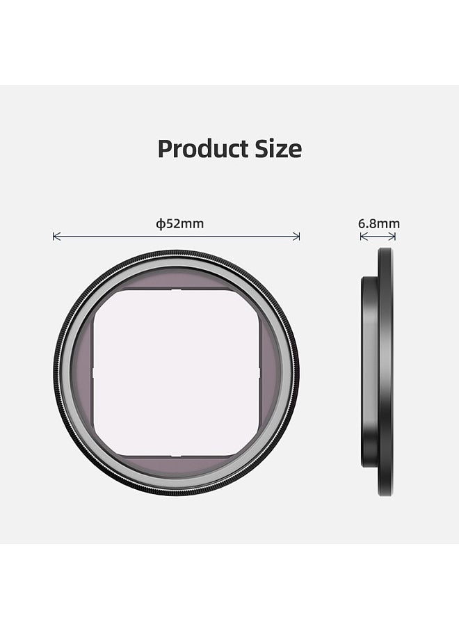 Generic Filter Holder Metal Filter Bracket Protective Frame Replacement for Insta360 Ace/ Ace Pro Accessories Compatible with 49mm Filters  - Image 4