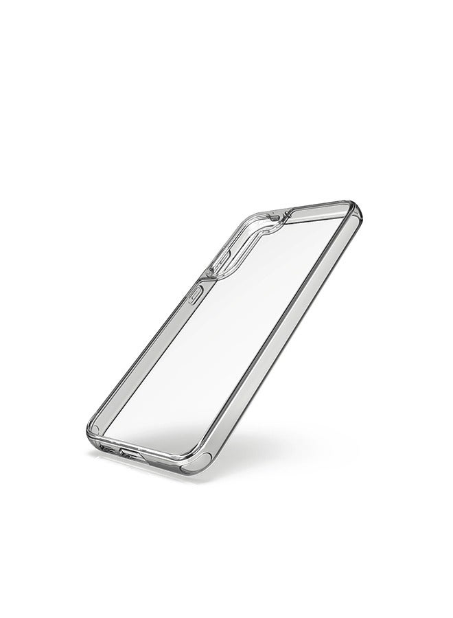 JS Samsung Galaxy S23 Case Silicone Cover Non-Yellowing Shockproof Phone Bumper Cover, Anti-Scratch Clear Back (Clear) - Image 5