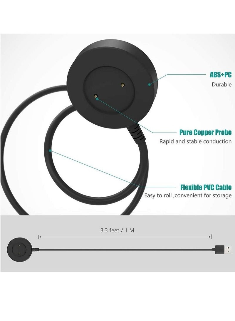 ELTRAZONE Charger Compatible with Huawei Watch GT, GT2, GT 2e, Honor Watch Magic, Magic 2, Honor Watch GS Pro 100cm USB Charging Cable for Honor Watch Dream - Smart Watch Accessories - Image 2