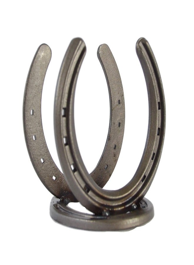 The Heritage Forge Rustic Horseshoe Napkin Holder Perfect for Napkins in the Kitchen, Dining Outside, and Picnics - Brown - The Heritage Forge - Image 1