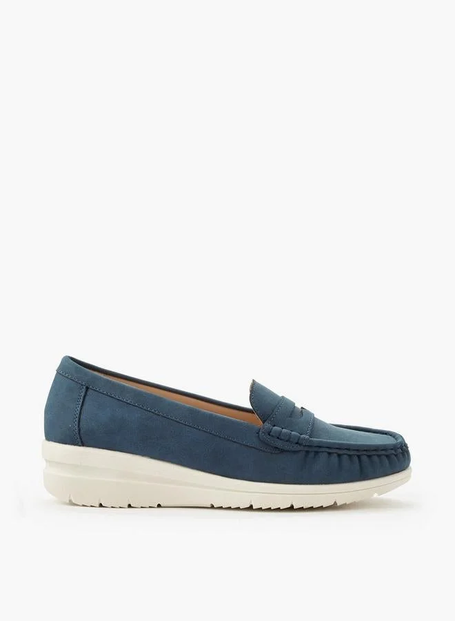 Women Wedge Heel Loafers