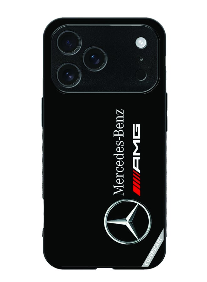 COVERSCART Protective Case Cover For Apple iPhone 17 Pro Max Mercedes Design Black