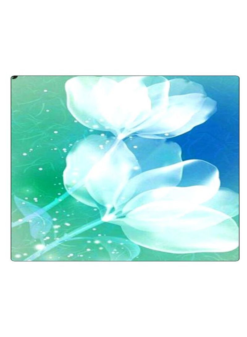 RKN Printed Anti-Slip Gaming Mouse Pad Blue/Green/White