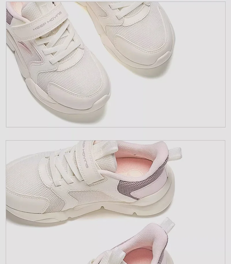 ANTA Kids Lightweight Running Shoes for Girls