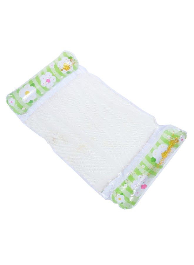 Internet Celebrity Inflatable Bed Adult Floating Water Bed Dreamy Mermaid Lounge Chair Thickened Swimming Ring Net Bed Floating Bed