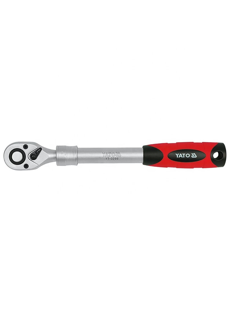 YATO Telescopic Ratchet Handle 1/2"x305-445mm YT-0299 PL