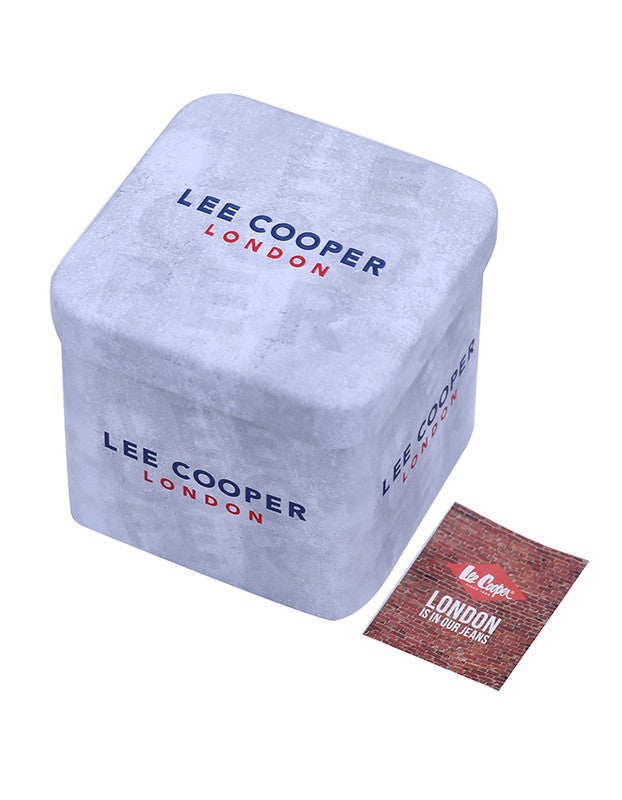 Lee Cooper ساعة رجال متعددة الوظائف بقرص أزرق داكن - LC08104.690 - Image 5