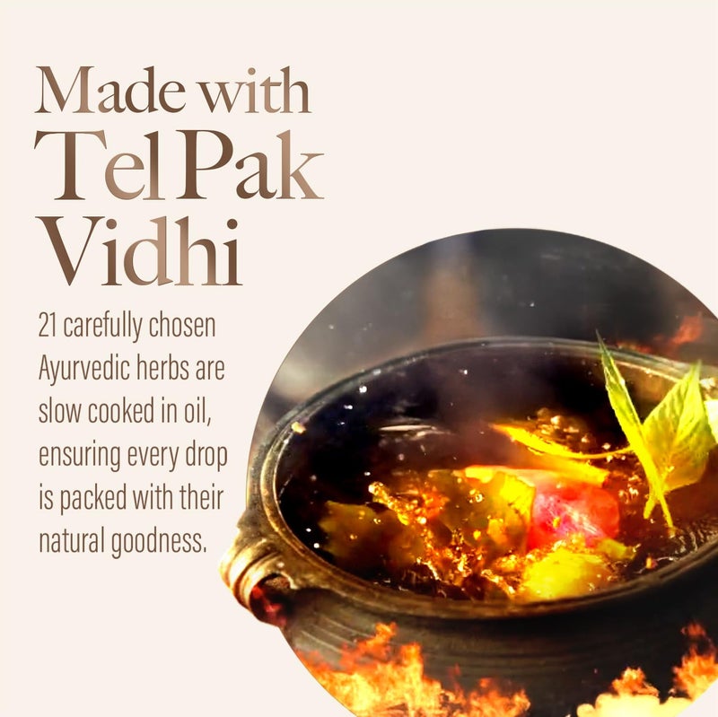 Kesh King Ayurvedic Hair Oil | Herbal Oil with Bhringraj & Amla | Enhance Hair Growth | Reduce Hairfall | Nourishes Scalp | Provides Long & Thick Hair | 10.14 Fl Oz/300ml - Image 2