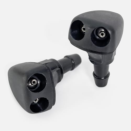 Click&Fit Windshield Washer Nozzles compatible with Mitsubishi Outlander Sport 2011-2023, ASX 10-23, Space Star 2 13-23, L200 06-23 – Wiper washer sprayers replaces 8265A491 8265A492, Adjustable - Image 5