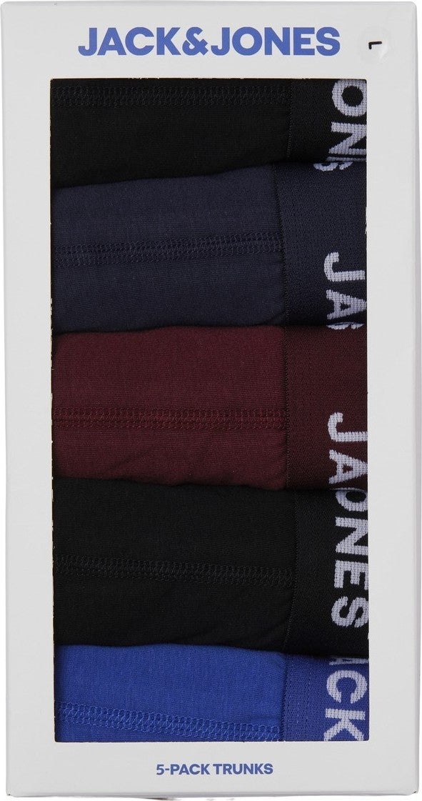 Jack Jones Men's Extra Comfortable Cotton 5-Piece Boxer 12242494  - Image 1
