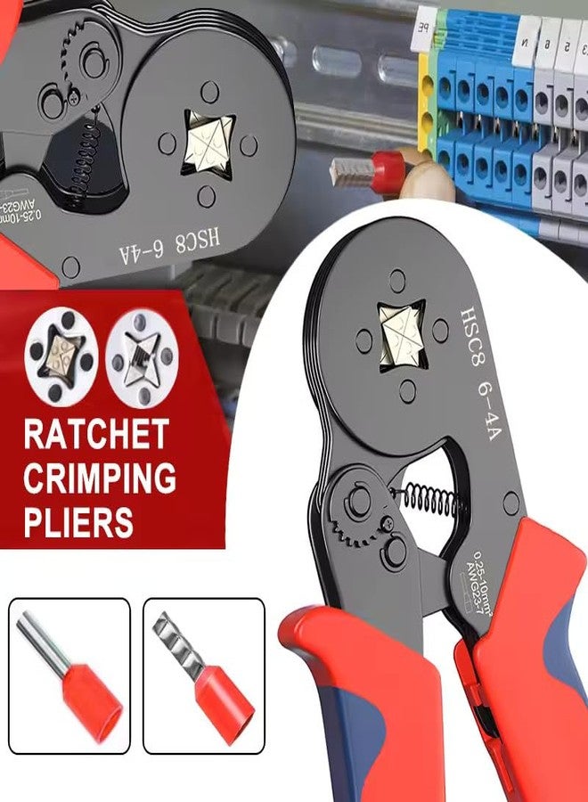 JAINSONS 0.5-6 mm² Crimping Hand Tool Chakra (Standard Size, Multicolour) - Image 2