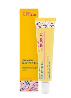 GOOD MOLECULES Yerba Mate Wake Up Eye Gel - Yerba Mate, Hyaluronic Acid and Caffeine to Hydrate, Minimize Puffiness and Swelling - Skincare for Face  - Image 1