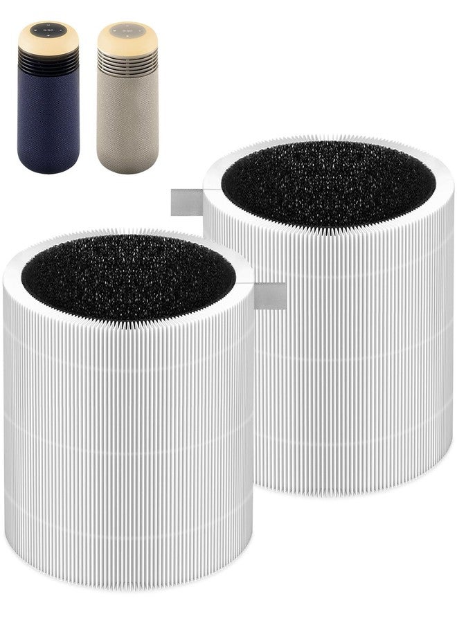 Molgoc Replacement filter for Air Purifier,Compatible with Blueair 113685 Air Purifier,H13 True HEPA,2Pack. - Image 1