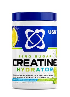 USN Zero Sugar Creatine Hydrator 360g Lemon & Lime Power, Performance and Hydration